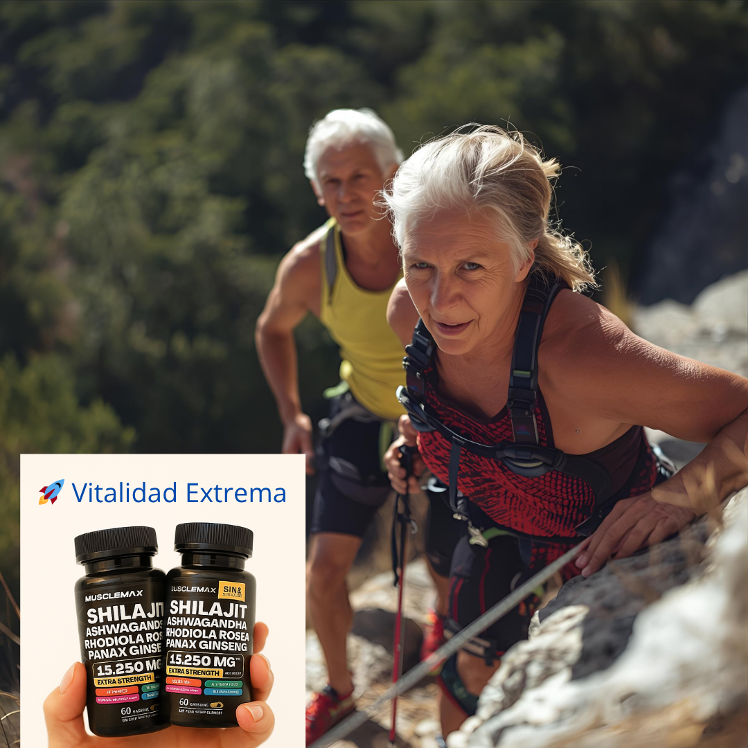 SHILAJIT VITALIDAD NATURAL SIN LIMITES EN SOLO UNA CAPSULA